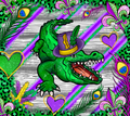 Mardi Gras 784 - Mardigrasgatortumbler