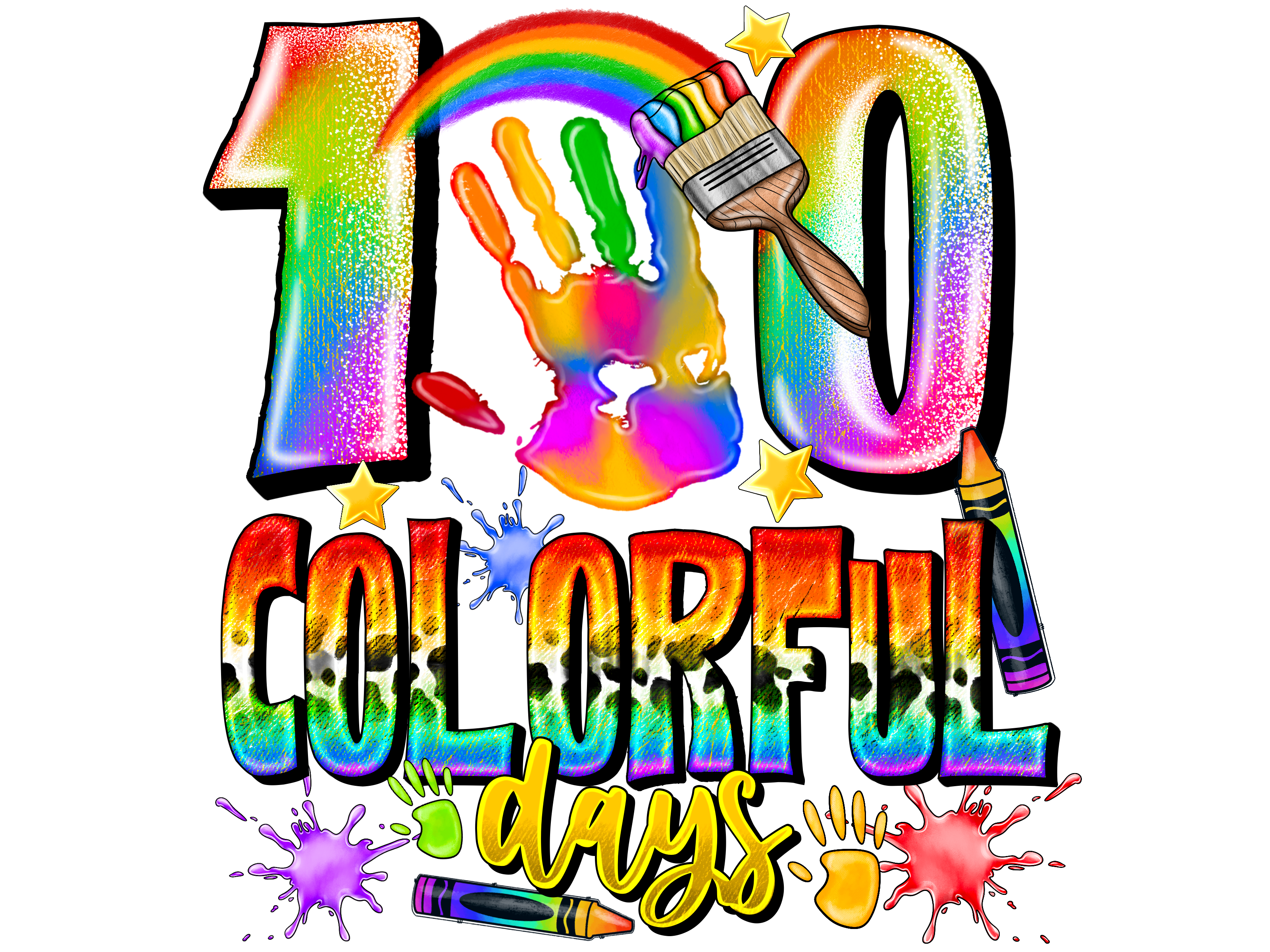 Teacher 15 - 100colorduldays