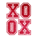 Valentine's Day 146 - Xo Ox Red