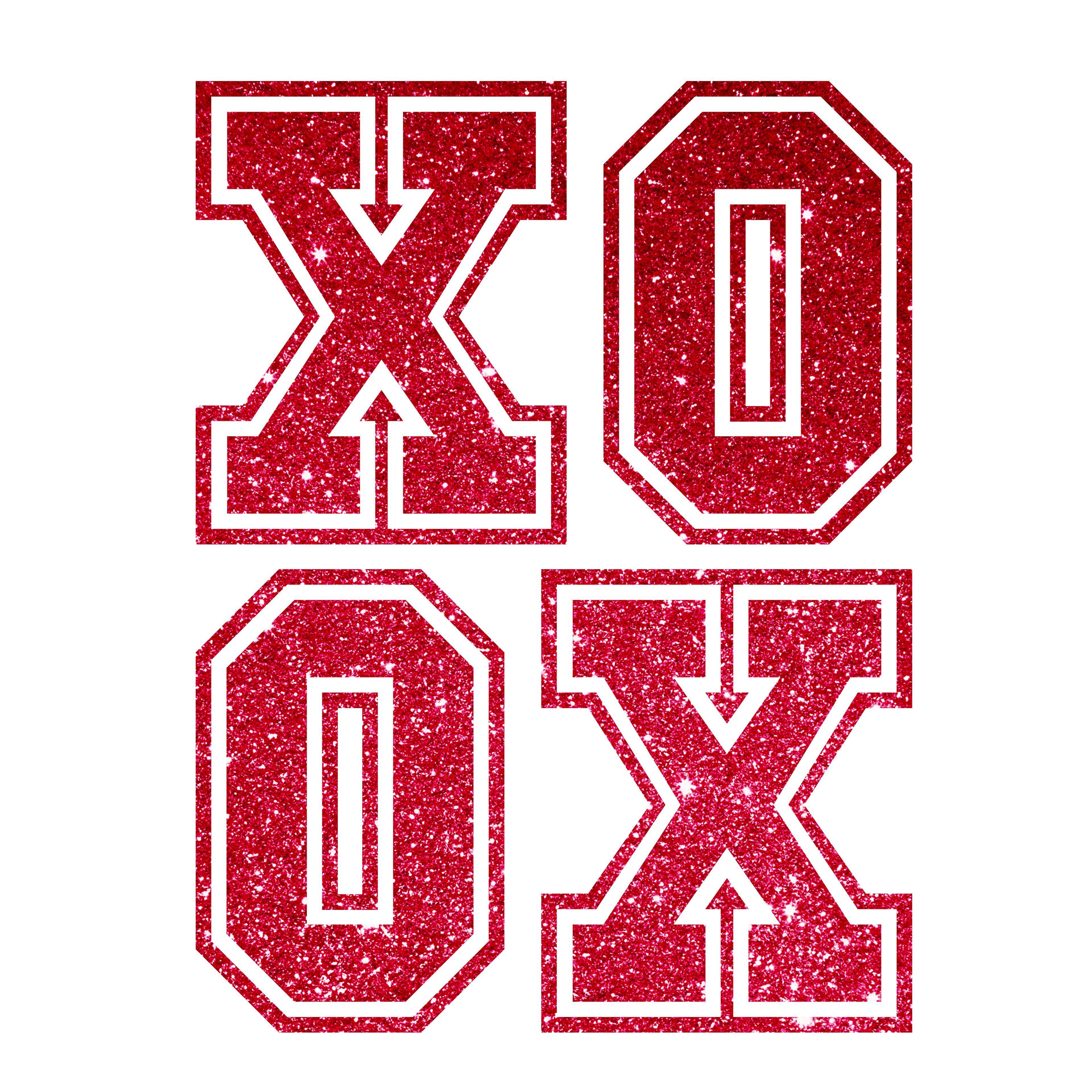 Valentine's Day 146 - Xo Ox Red