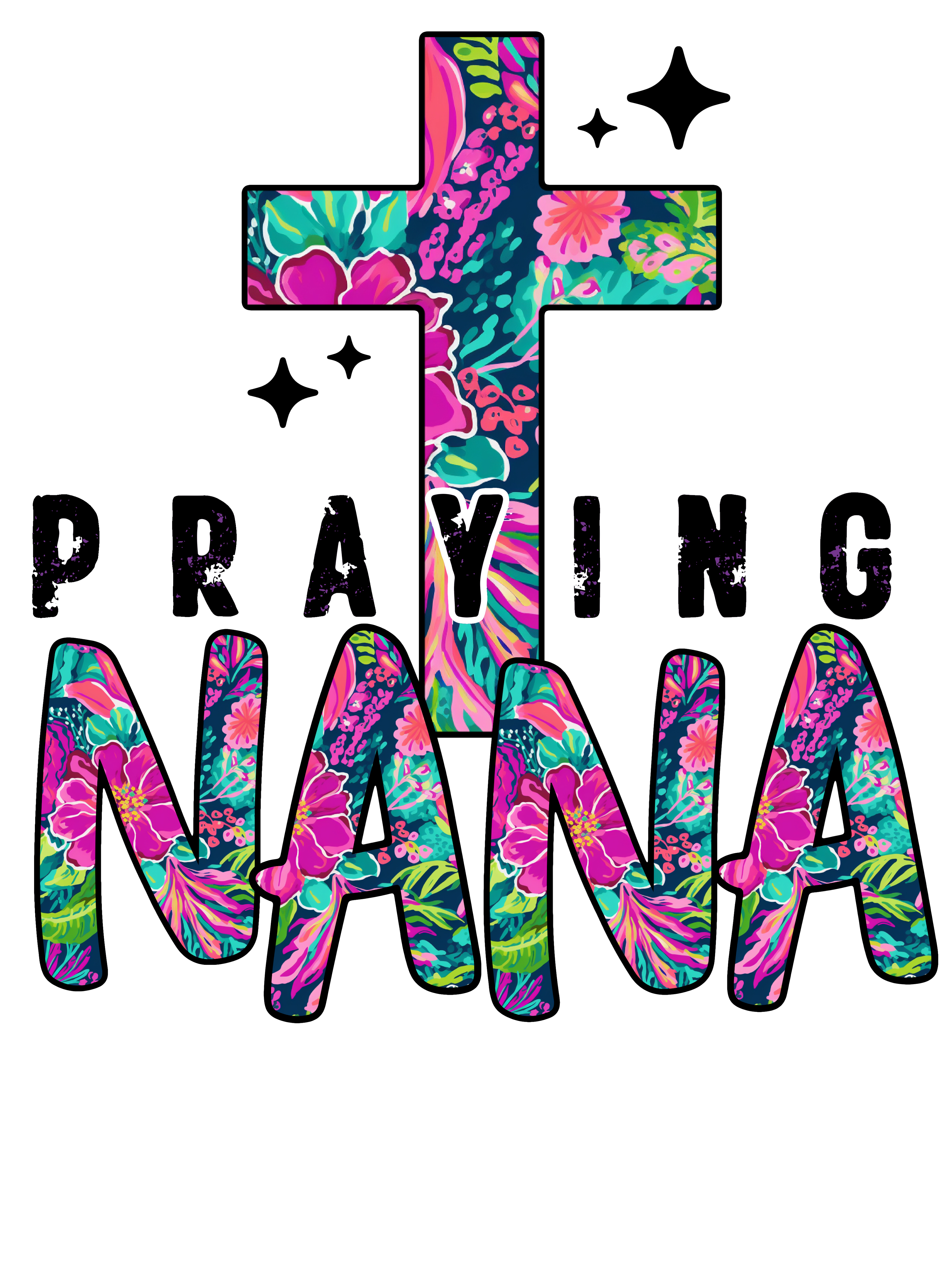 Christian 569 - Praying Nana