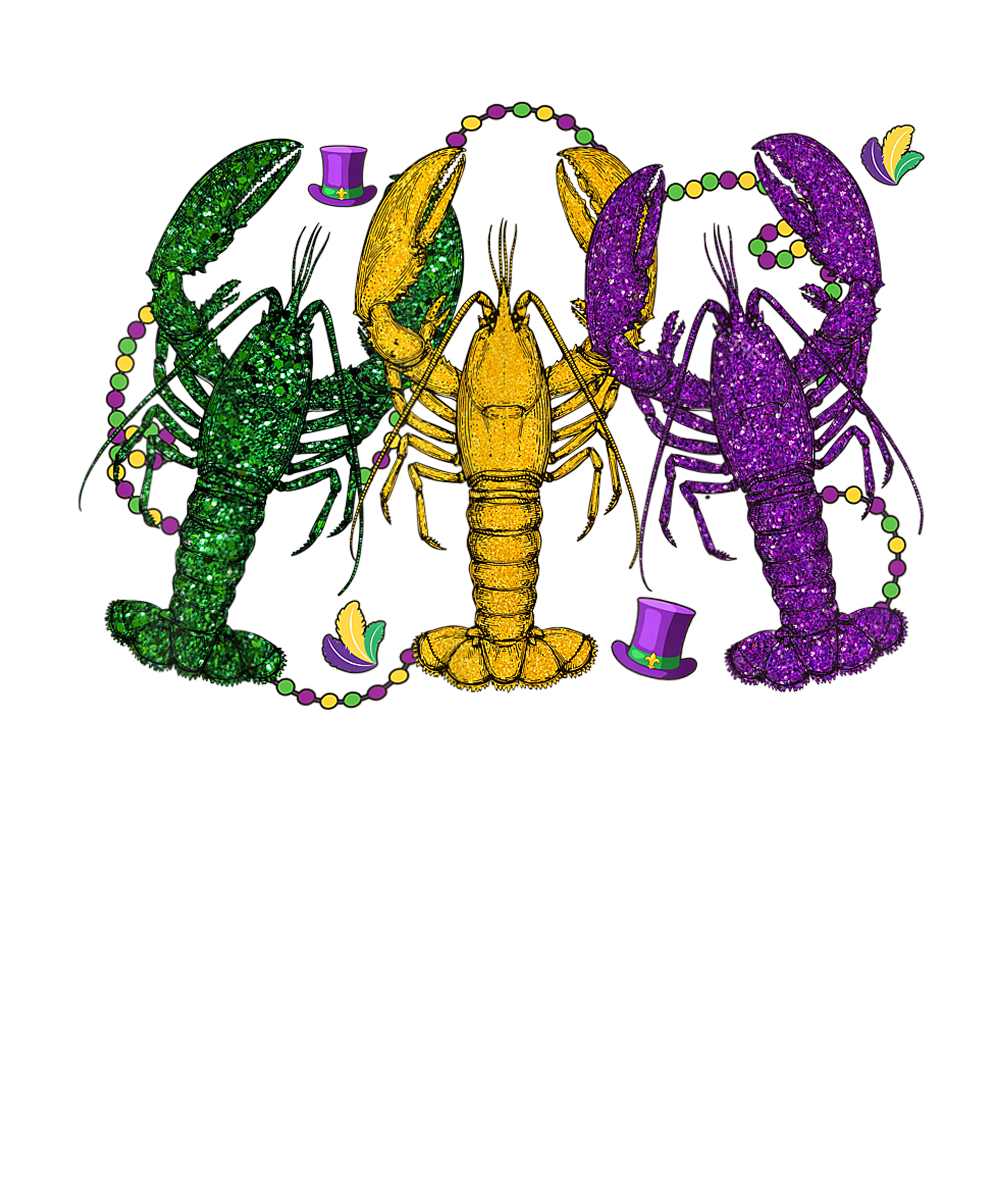Mardi Gras 591 - Mardi Gras Crawfish Happy Mardi Gras 2023 Matching Party T Shirt