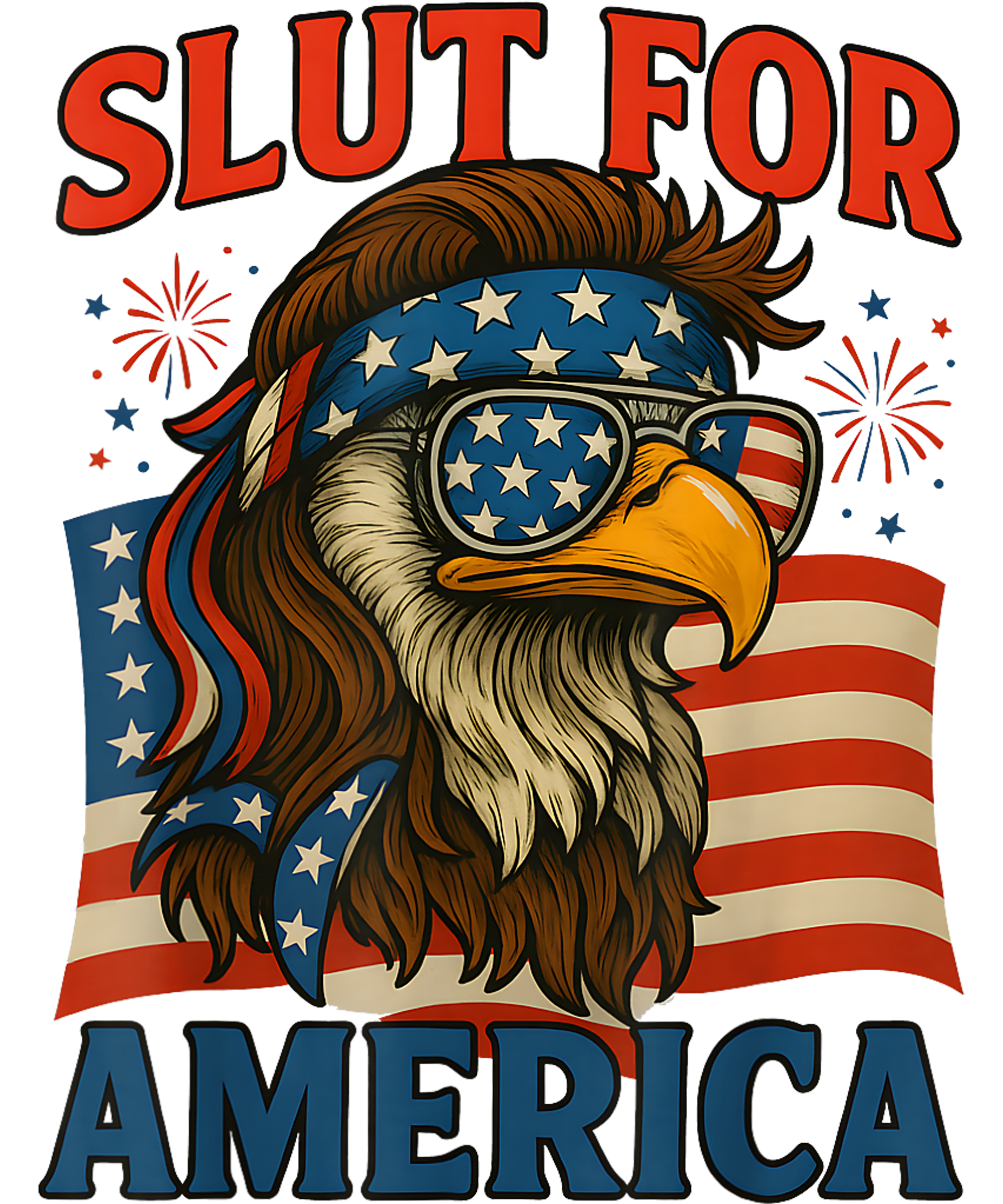 4th of July 510 - Patriotic T Shirt