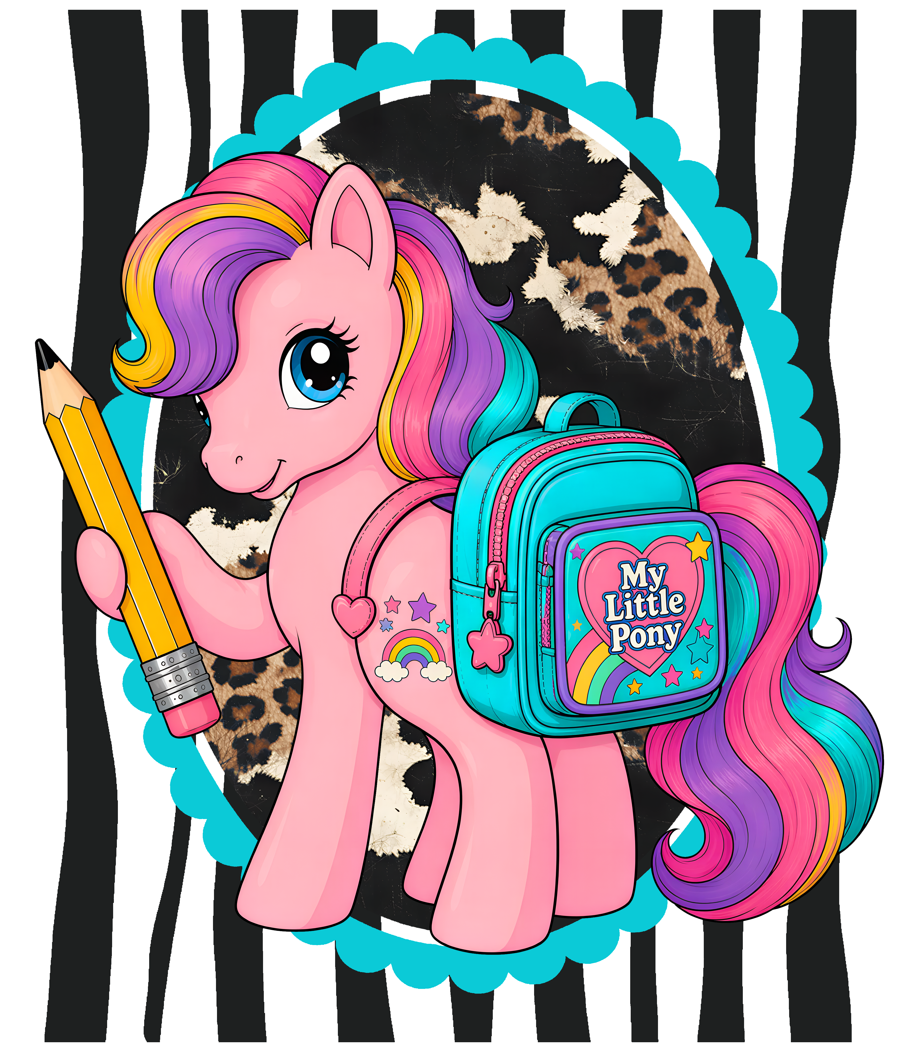 Randomness 1161 - My Little Pony Cheetah Cow