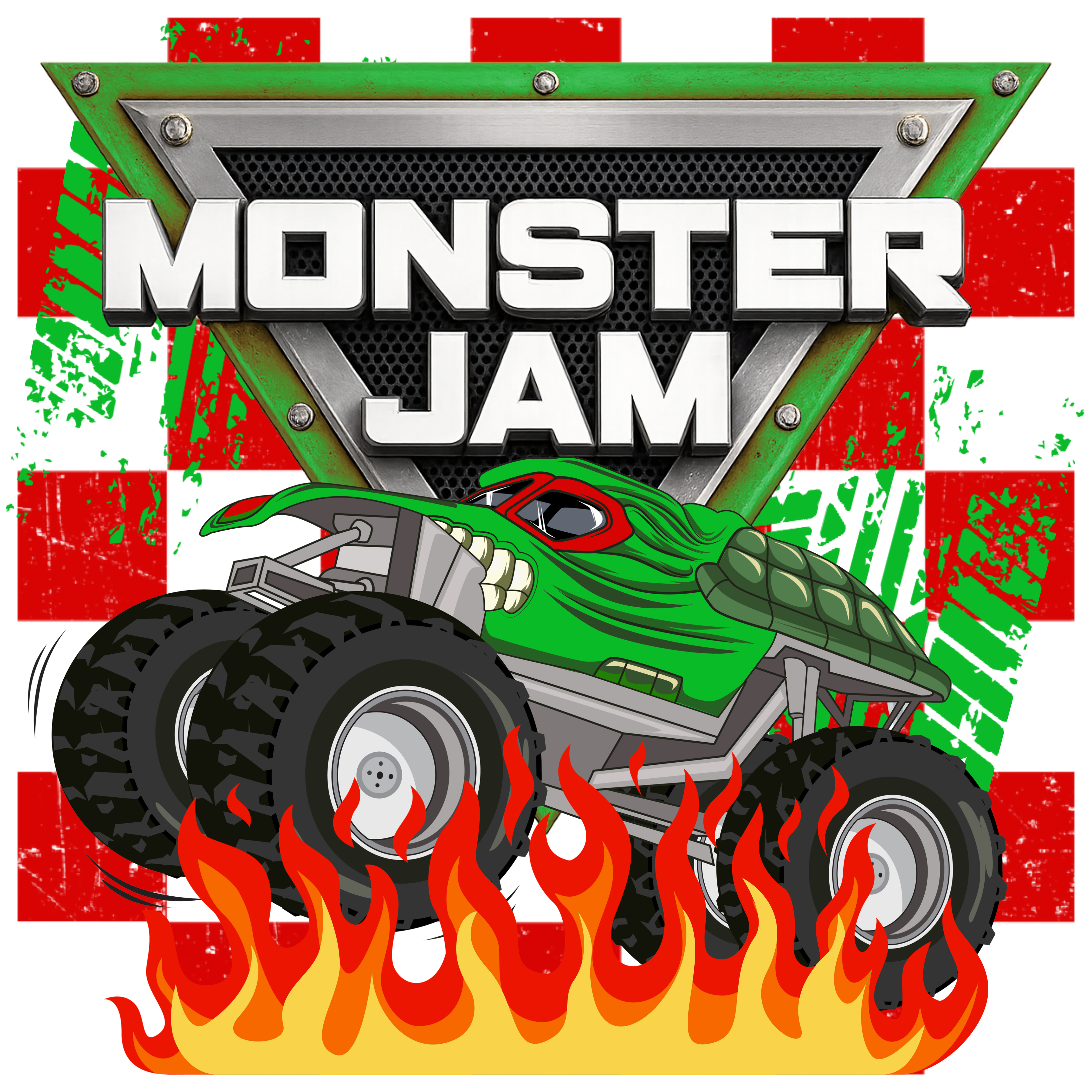 Randomness 1140 - Monster Jam Turtle Truck