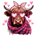 Valentine's Day 133 - Valentine Highland Cow
