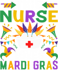 Mardi Gras 1021 - This Nurse Loves Mardi Gras New Orleans Nola Parade Nursing Sweatshirt