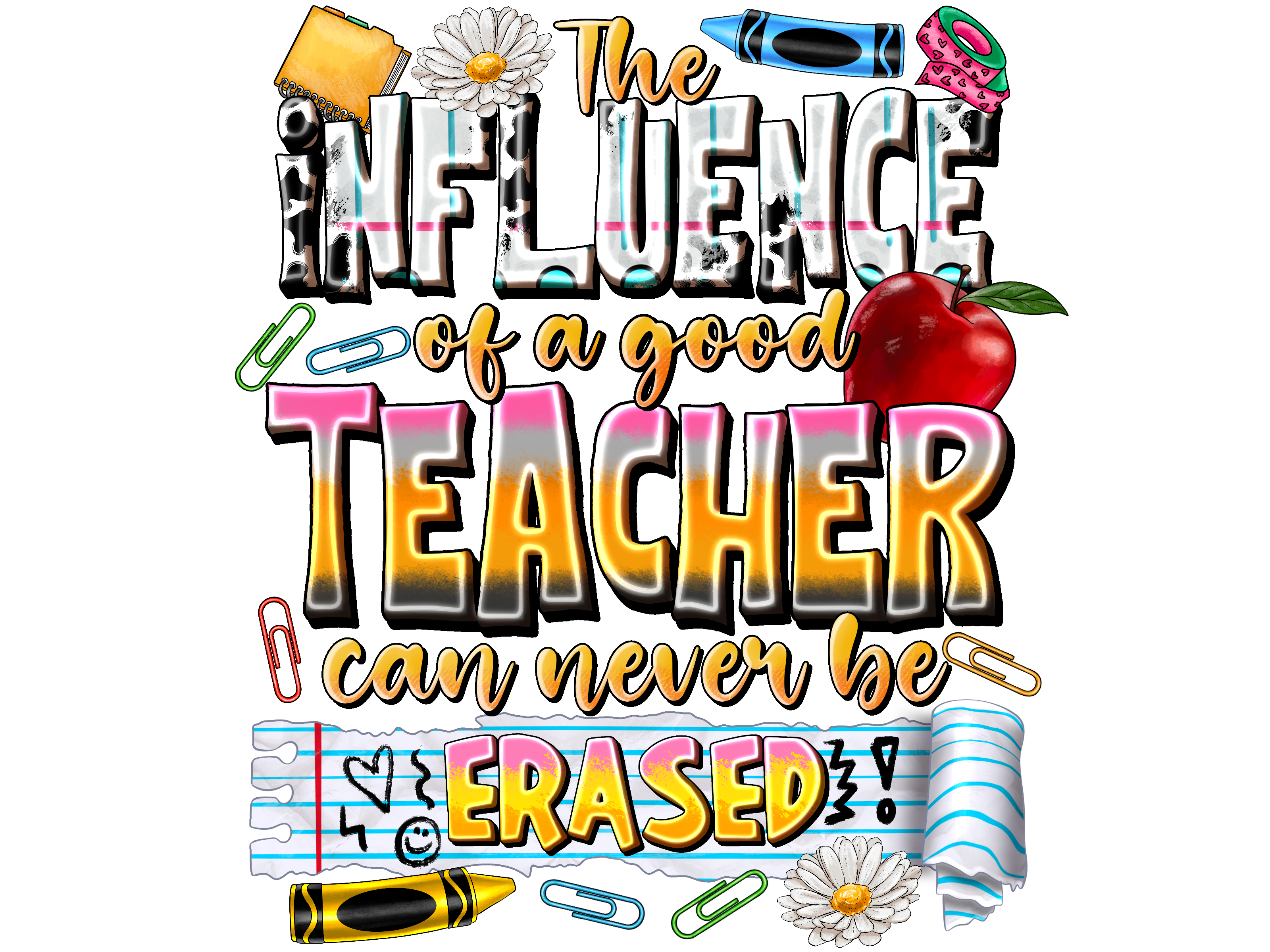 Teacher 784 - Theinfluenceofagoodteachercanneverbeerased