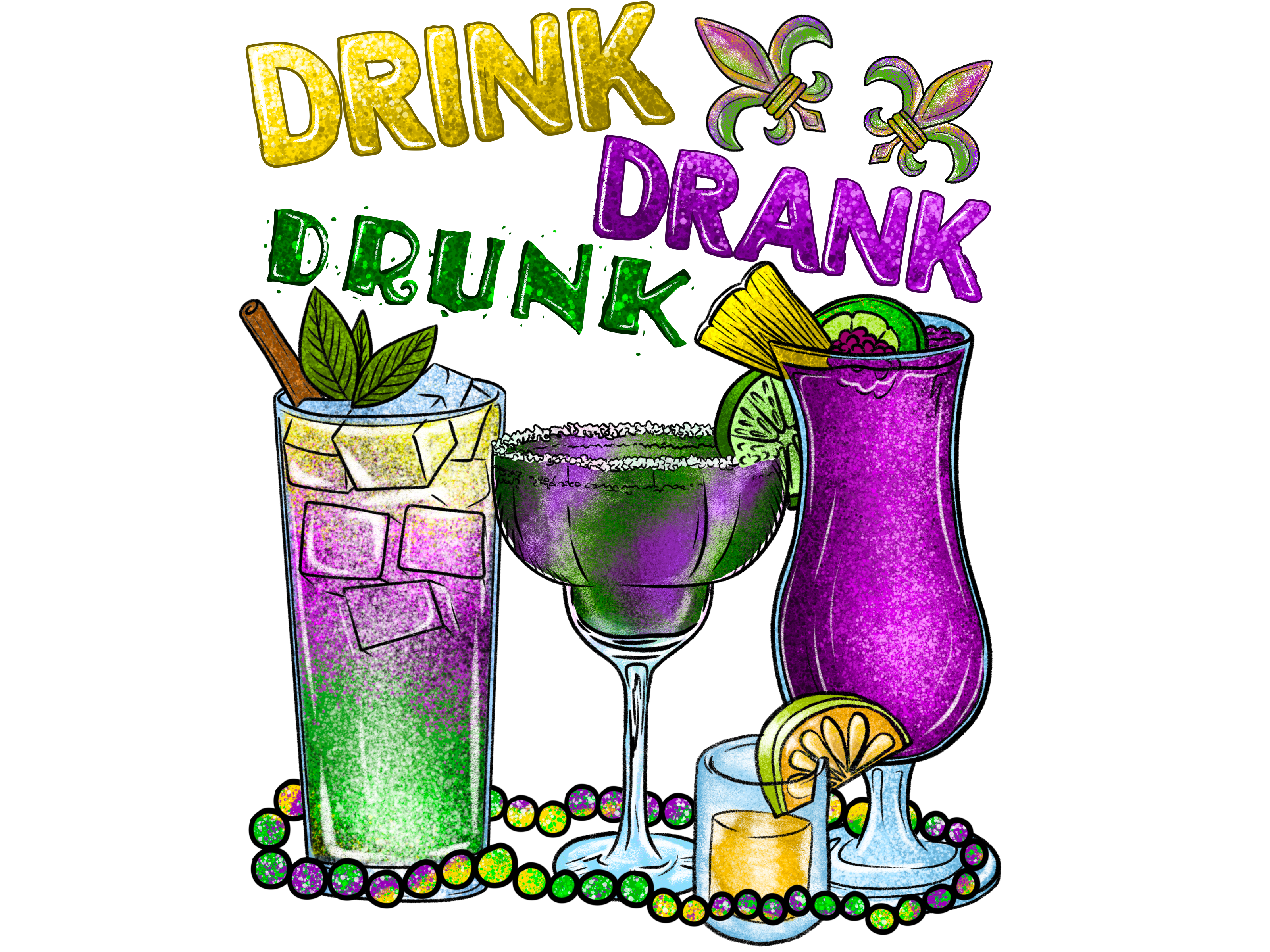 Mardi Gras 372 - Drinkdrankdrunk (2)