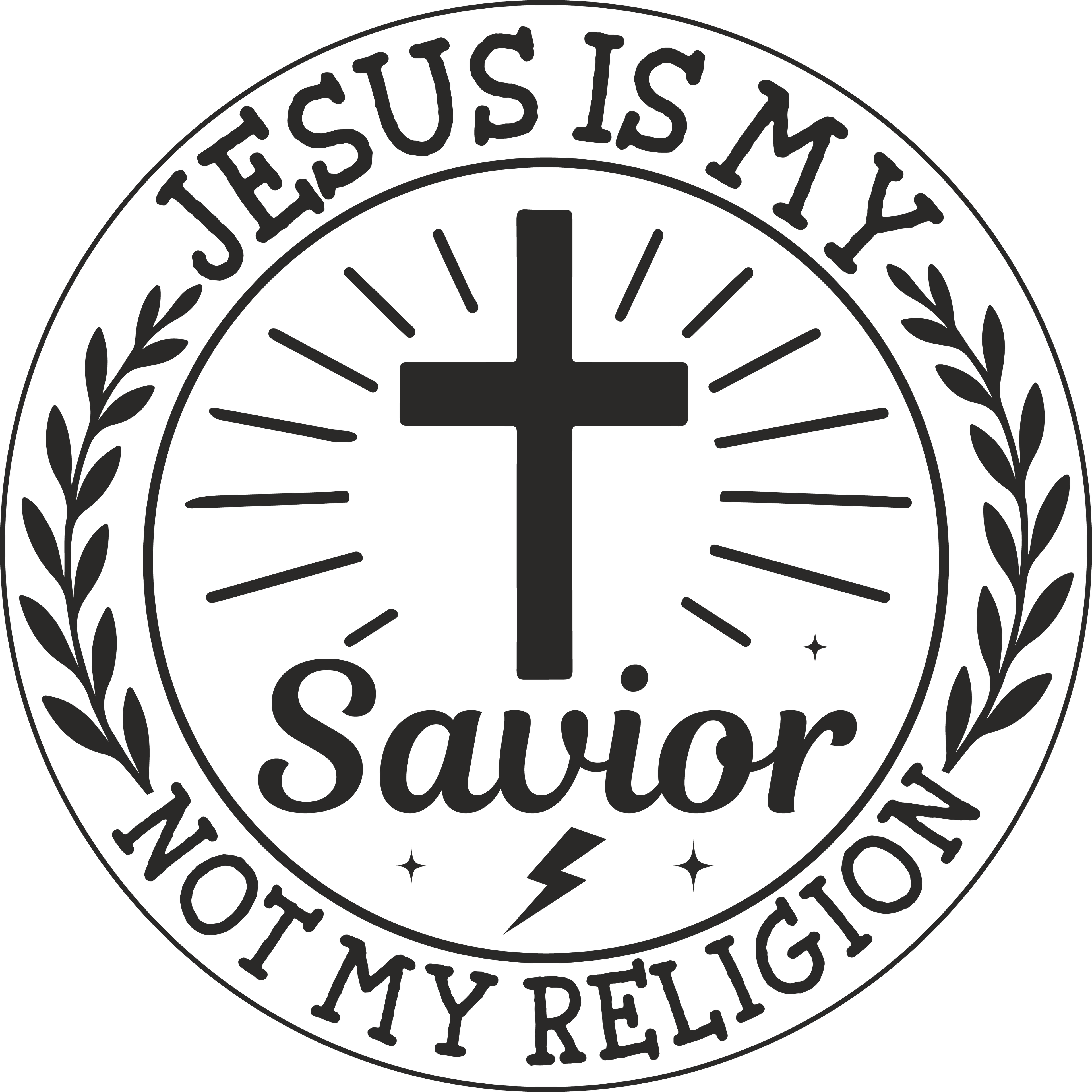 Christian 386 - Jesus Is My Savior Not My Religion
