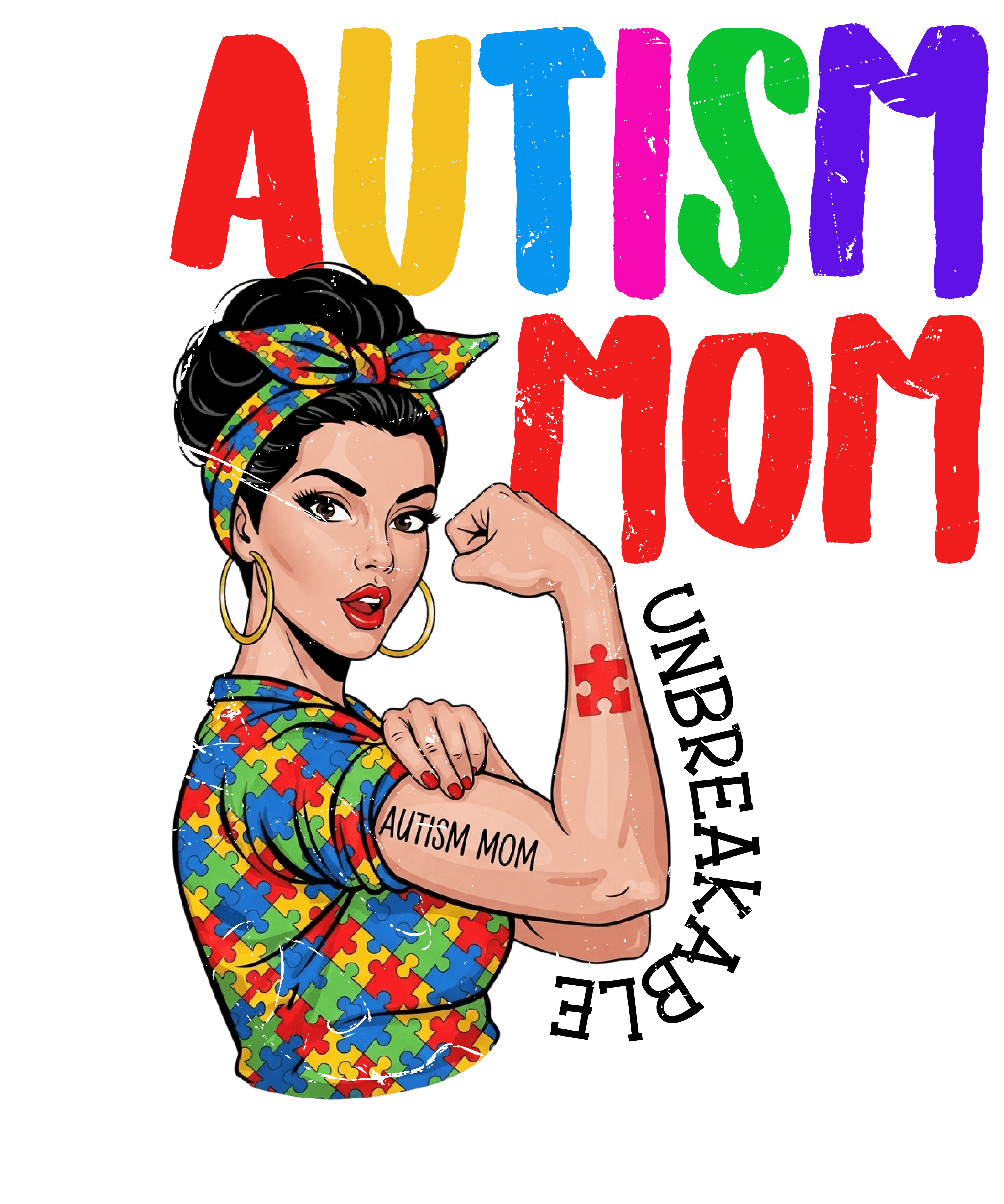 Autism 325 - Copy Of 01. Autism Mom Like A Normal Mom Except Much Stronger