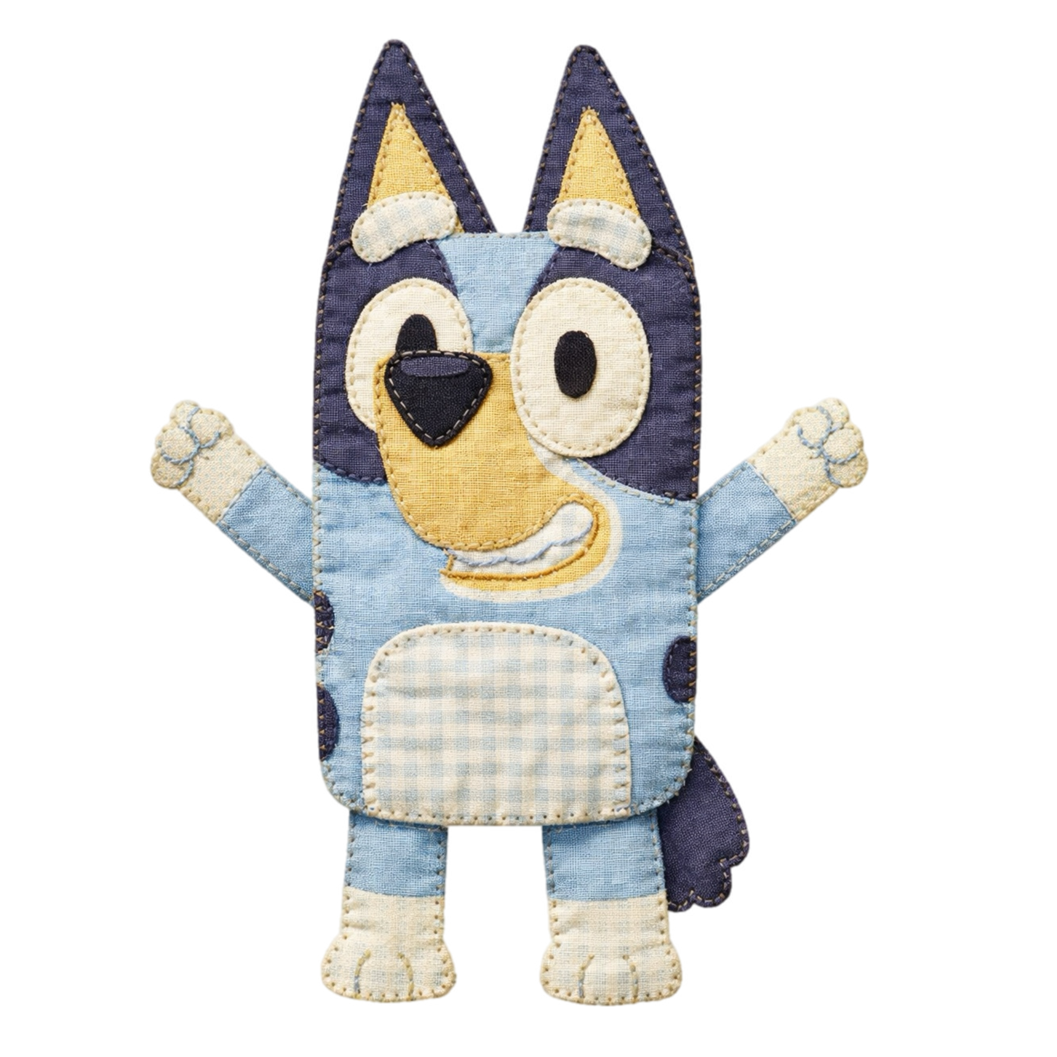 Randomness 1397 - Quilted Bluey