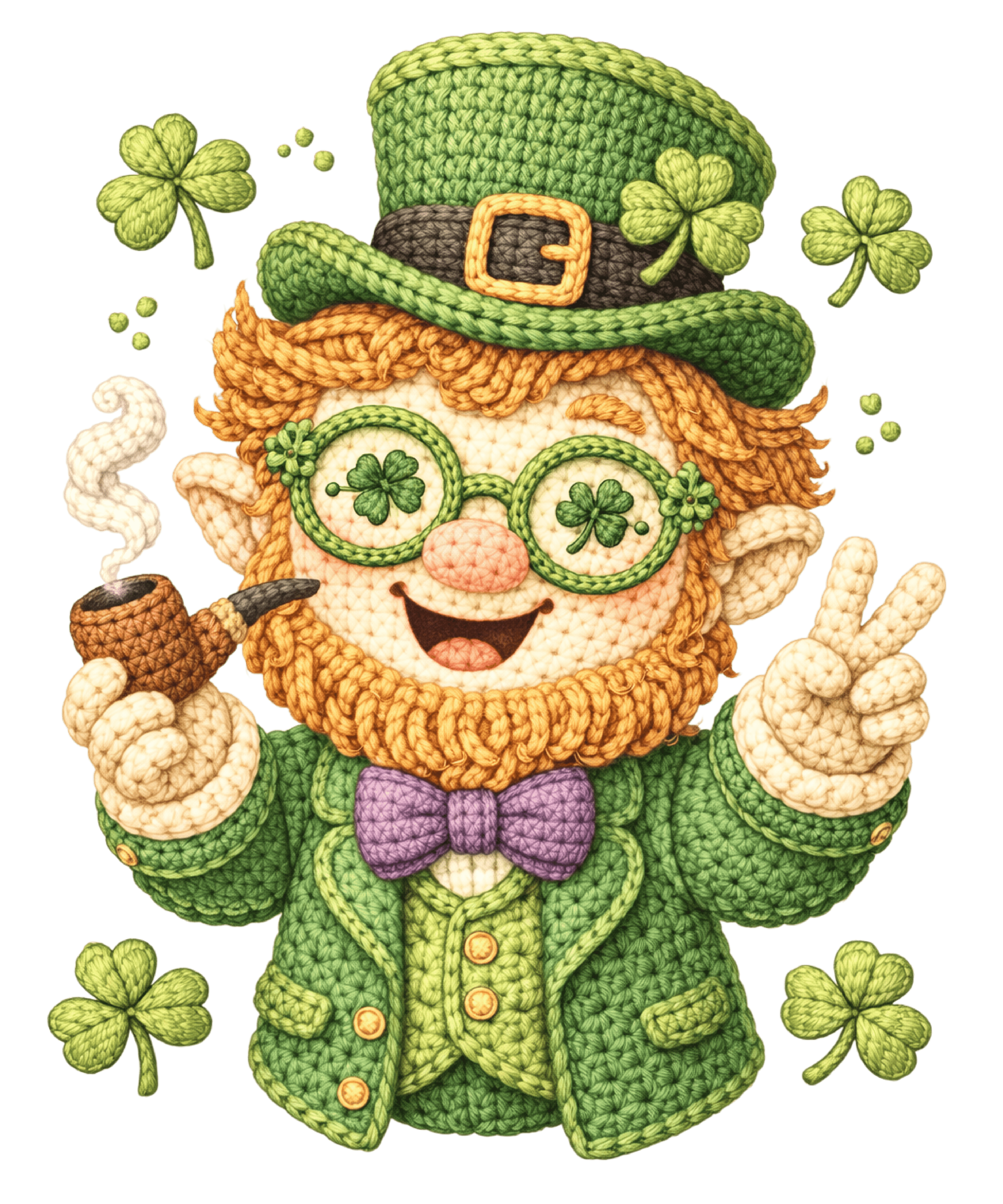 St. Patrick's Day 76 - Knitted Yarn Crochet Patricks Day 138316000 1 (20)