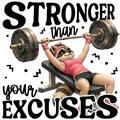 Randomness 1587 - Stronger Than Your Excuses