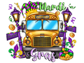 Teacher 466 - Mardigrasschoolbus