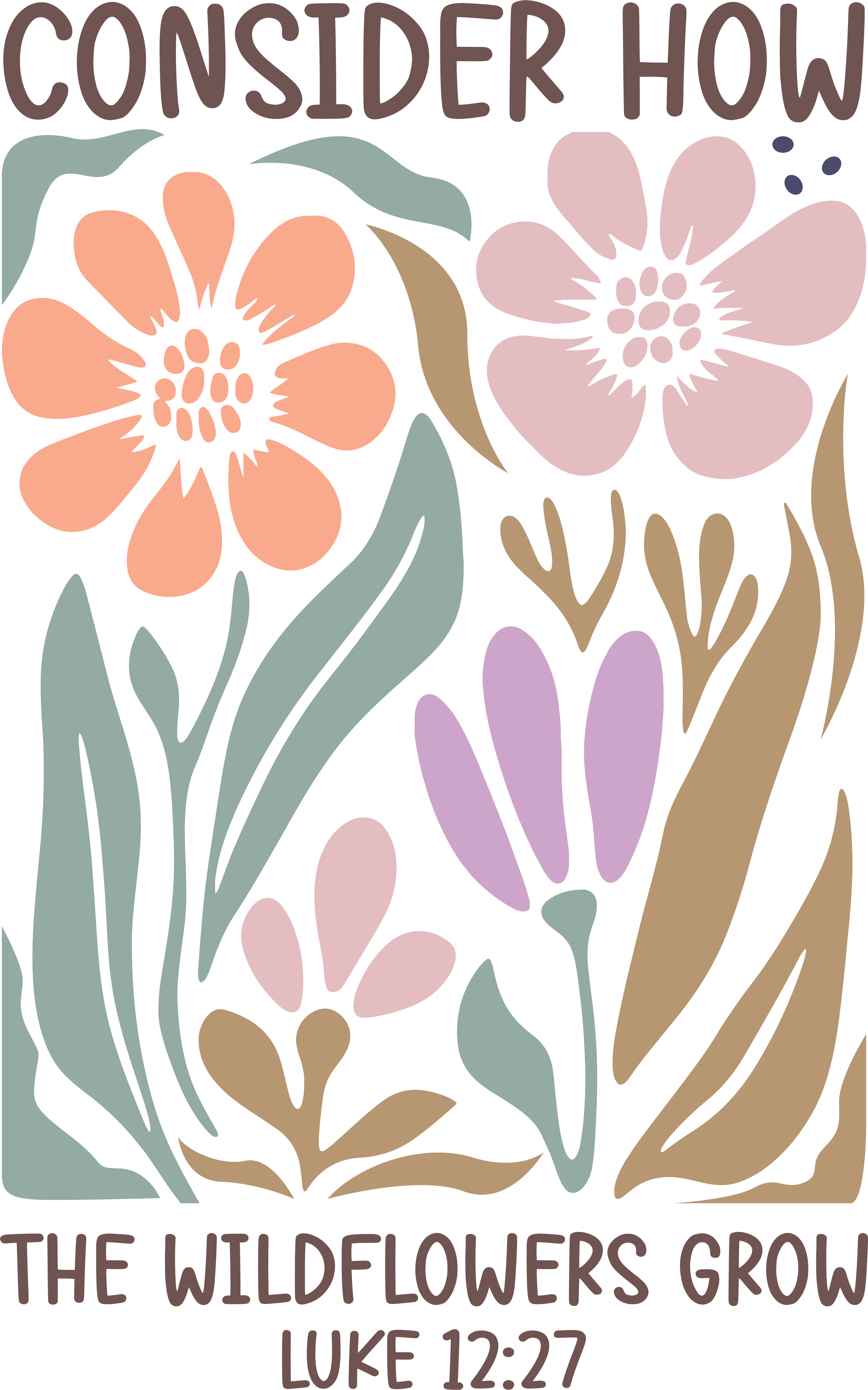 Christian 86 - Consider How The Wildflowers Grow 1