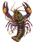 Mardi Gras 344 - Crawfish Lover Cute Mardi Gras Carnival Women Men Sweatshirt