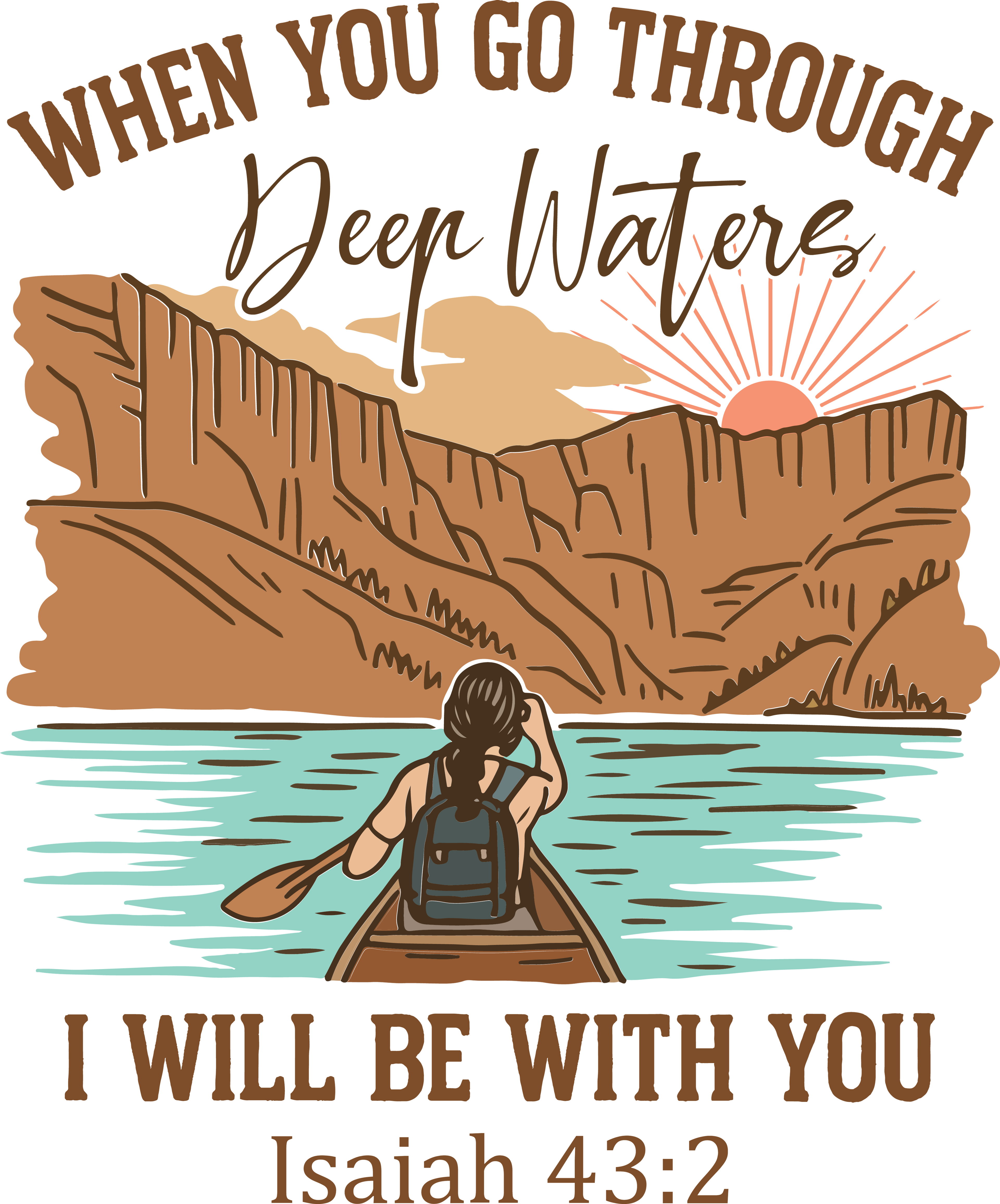 Christian 697 - When You Go Through Deep Waters I Will Be With You