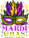 Mardi Gras 634 - Mardi Gras Mask T Shirt