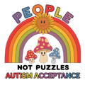 Autism 383 - Copy Of 13.People Not Puzzles Autism Acceptance (1)