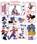 4th of July 470 - Or 12022026 Vtn Usa 250th Anniversary Mickey Minnie