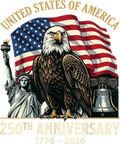 4th of July 64 - 250th Anniversary Usa Shirt Patriotic Freedom 4th Of July T Shirt