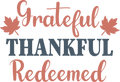Christian 264 - Grateful, Thankful, Redeemed