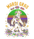 Mardi Gras 848 - Merch Mardi Gras Bigfoot Funny Long Sleeve T Shirt