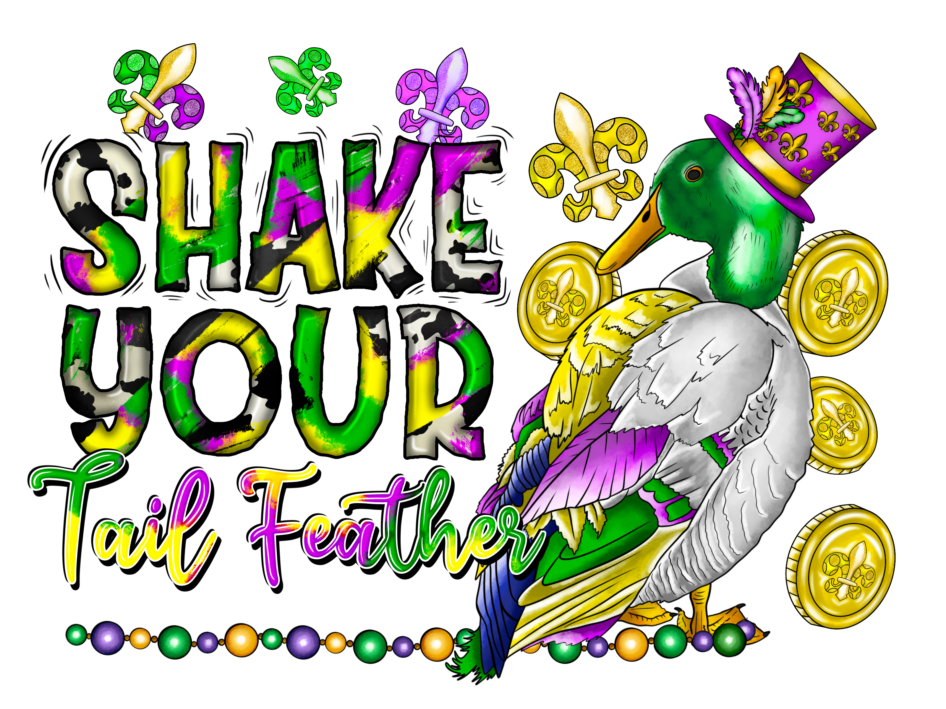 Mardi Gras 1004 - Shakeyourtailfeather