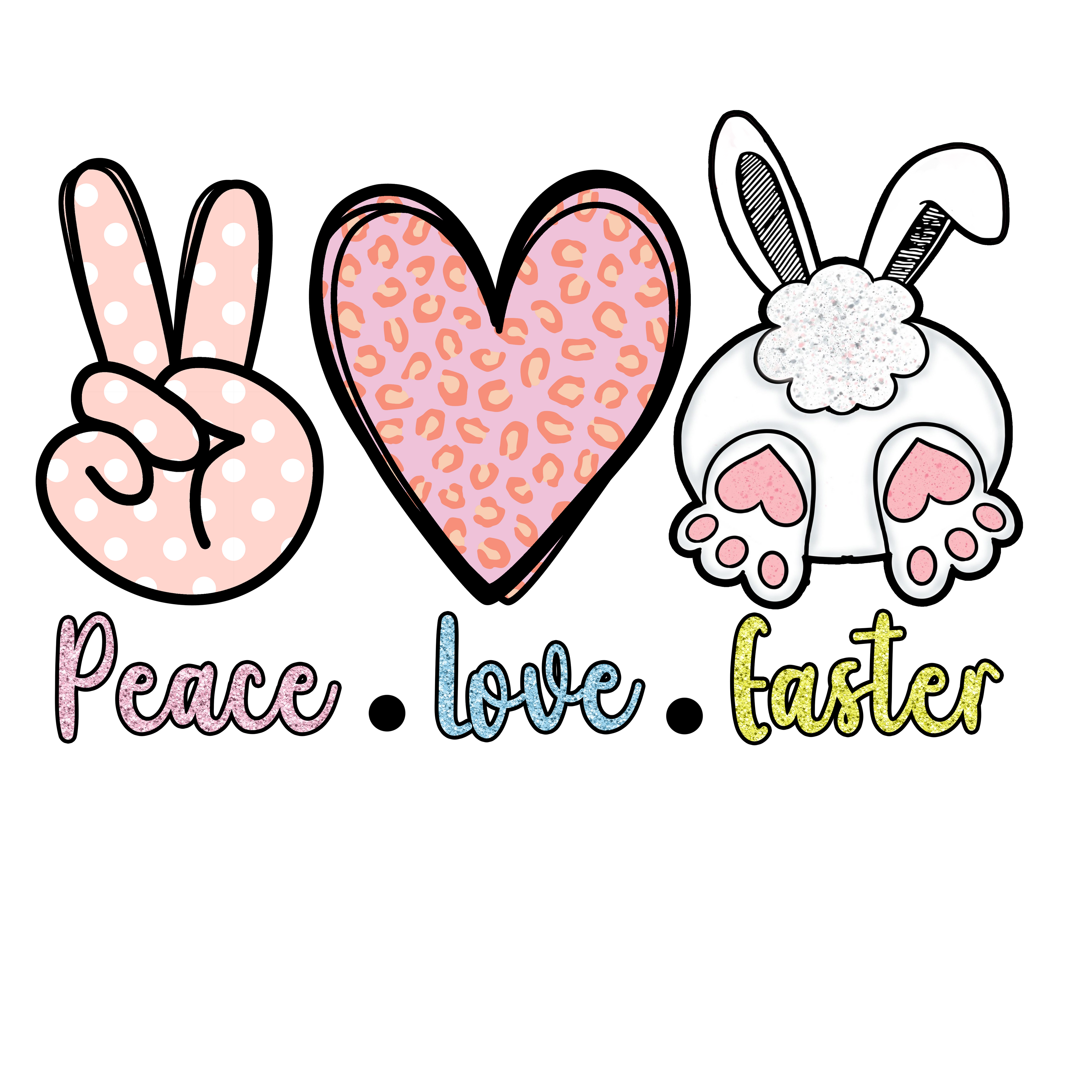 Easter 80 - Peace Love Easter