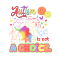 Autism 814 - Copy Of Autism Awareness Mama Coquette Bow Png 01