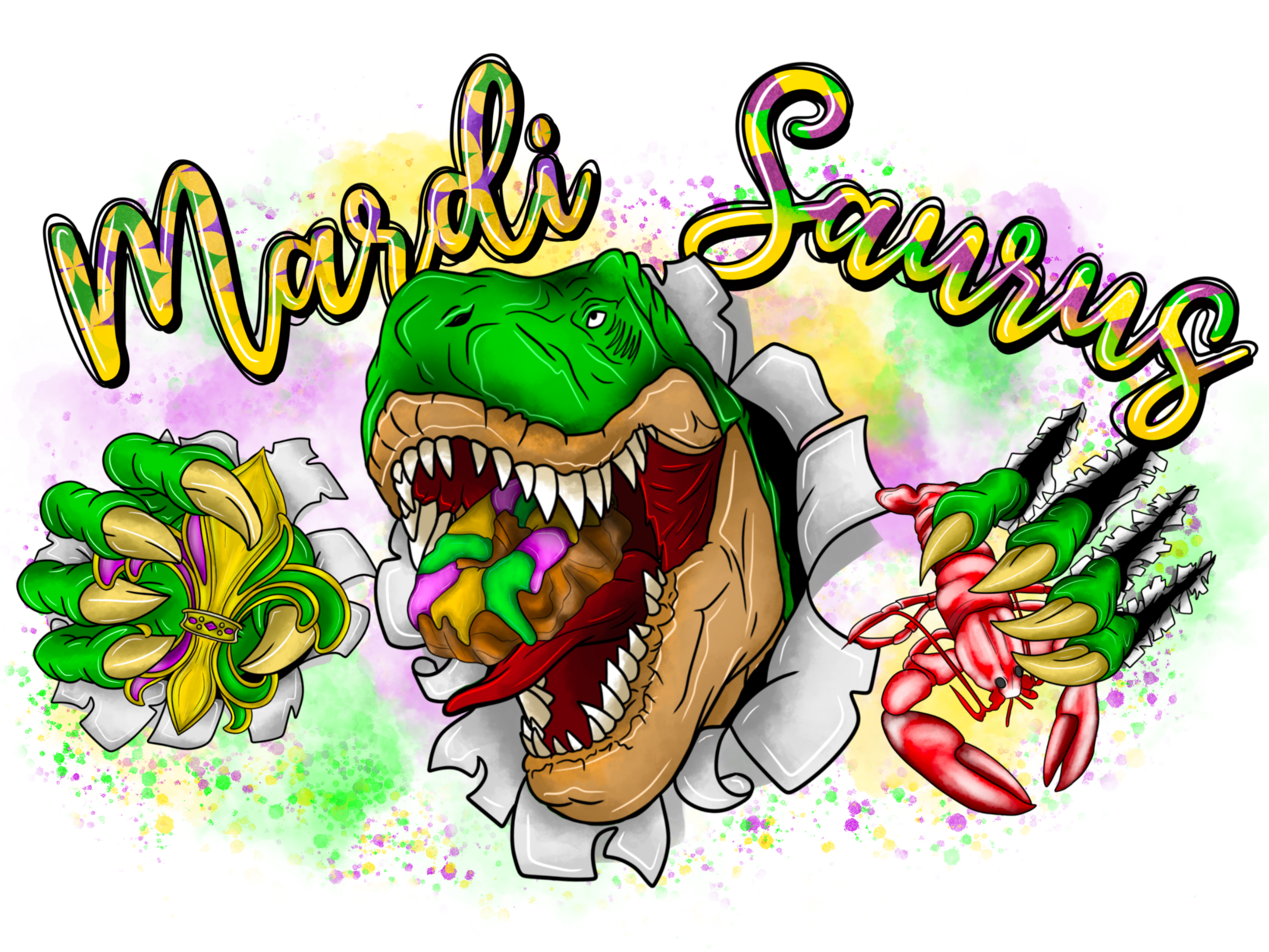 Mardi Gras 831 - Mardisaurus
