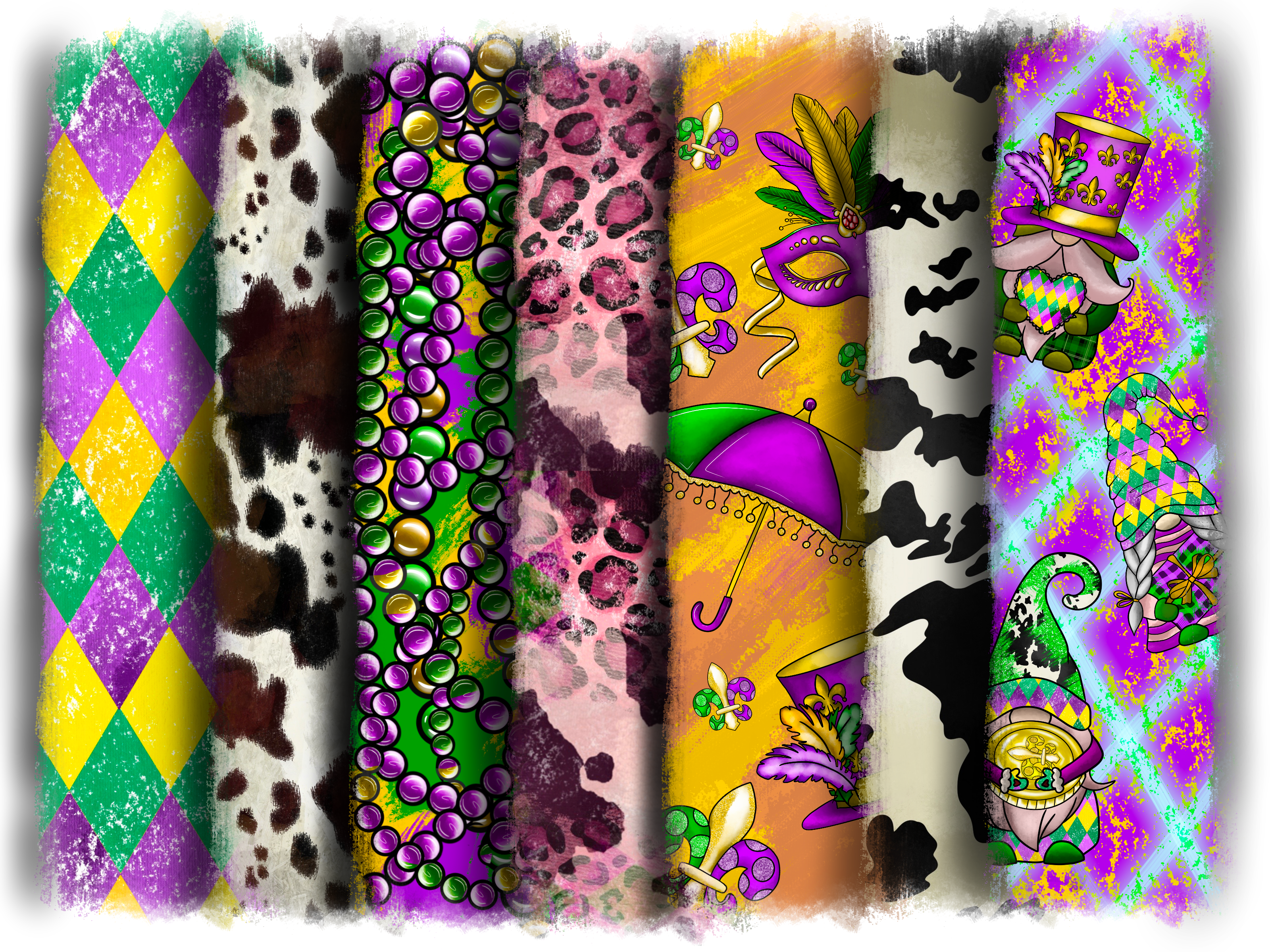 Mardi Gras 739 - Mardigrasbrushstrokes