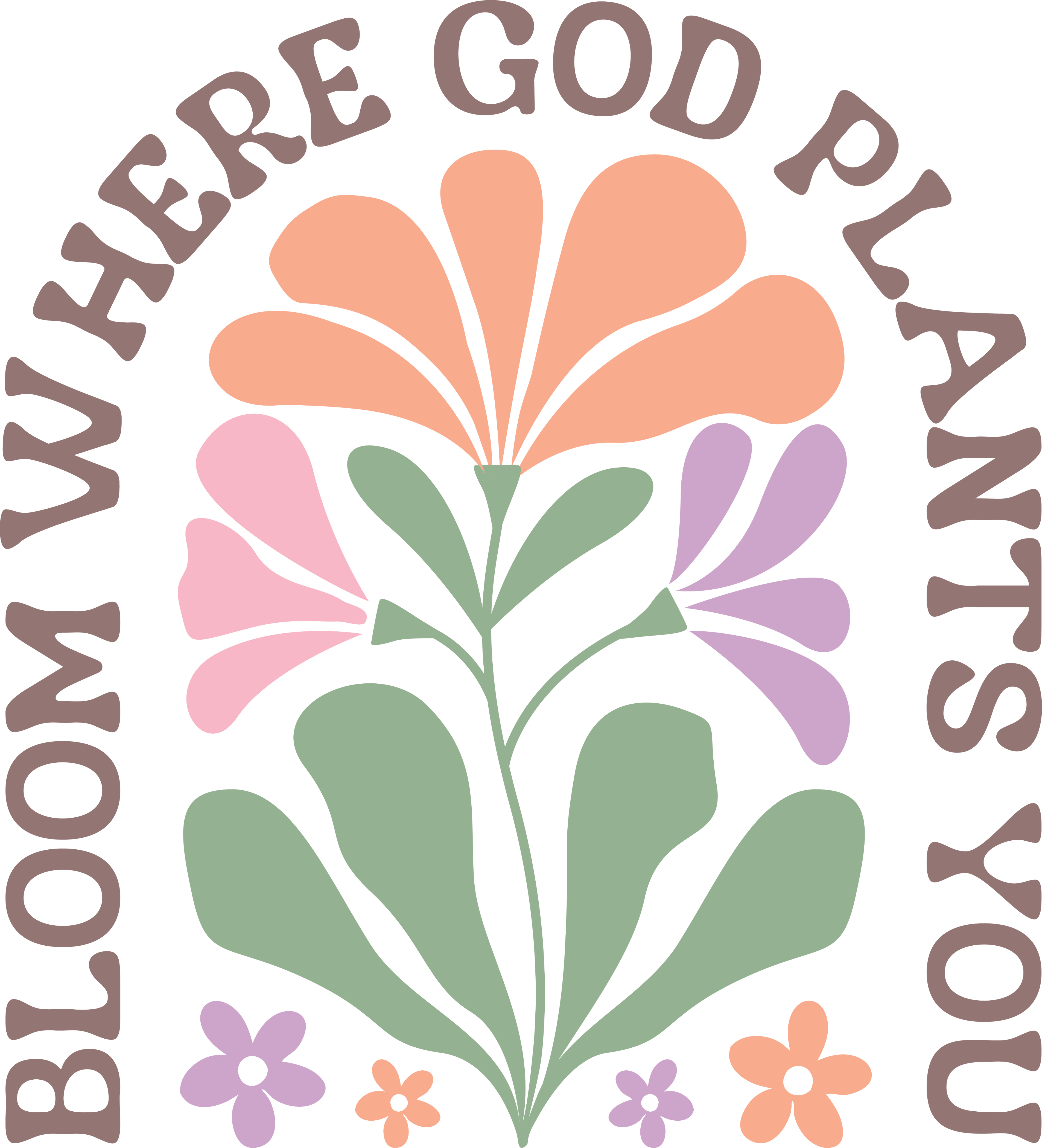 Christian 53 - Bloom Where God Plants You