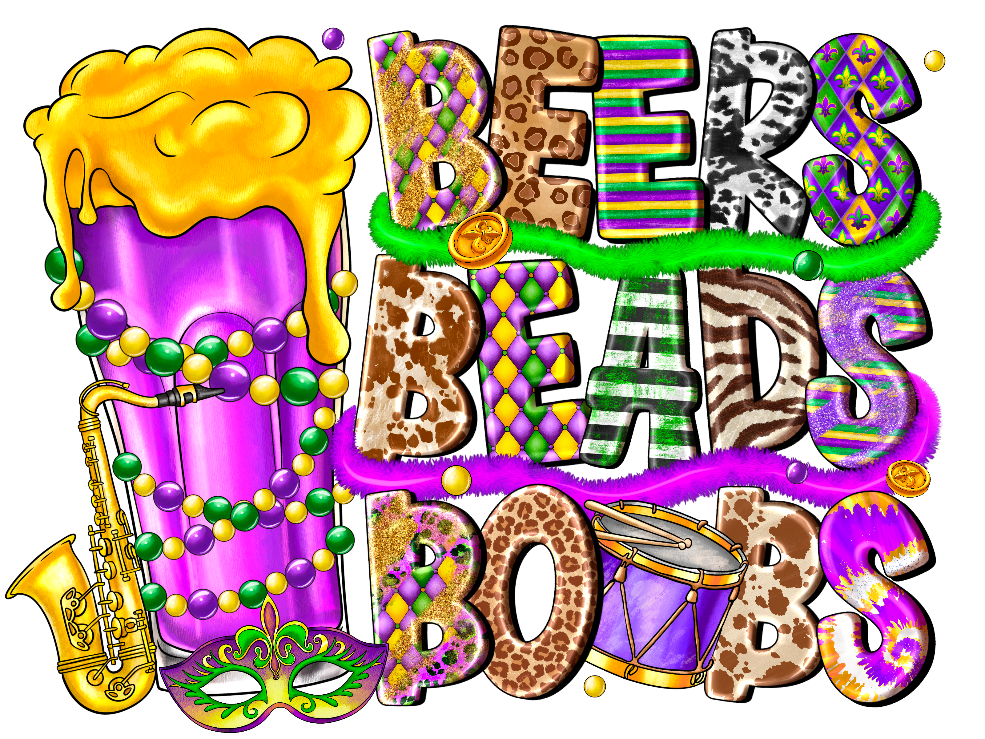 Mardi Gras 302 - Beersbeadsboabs