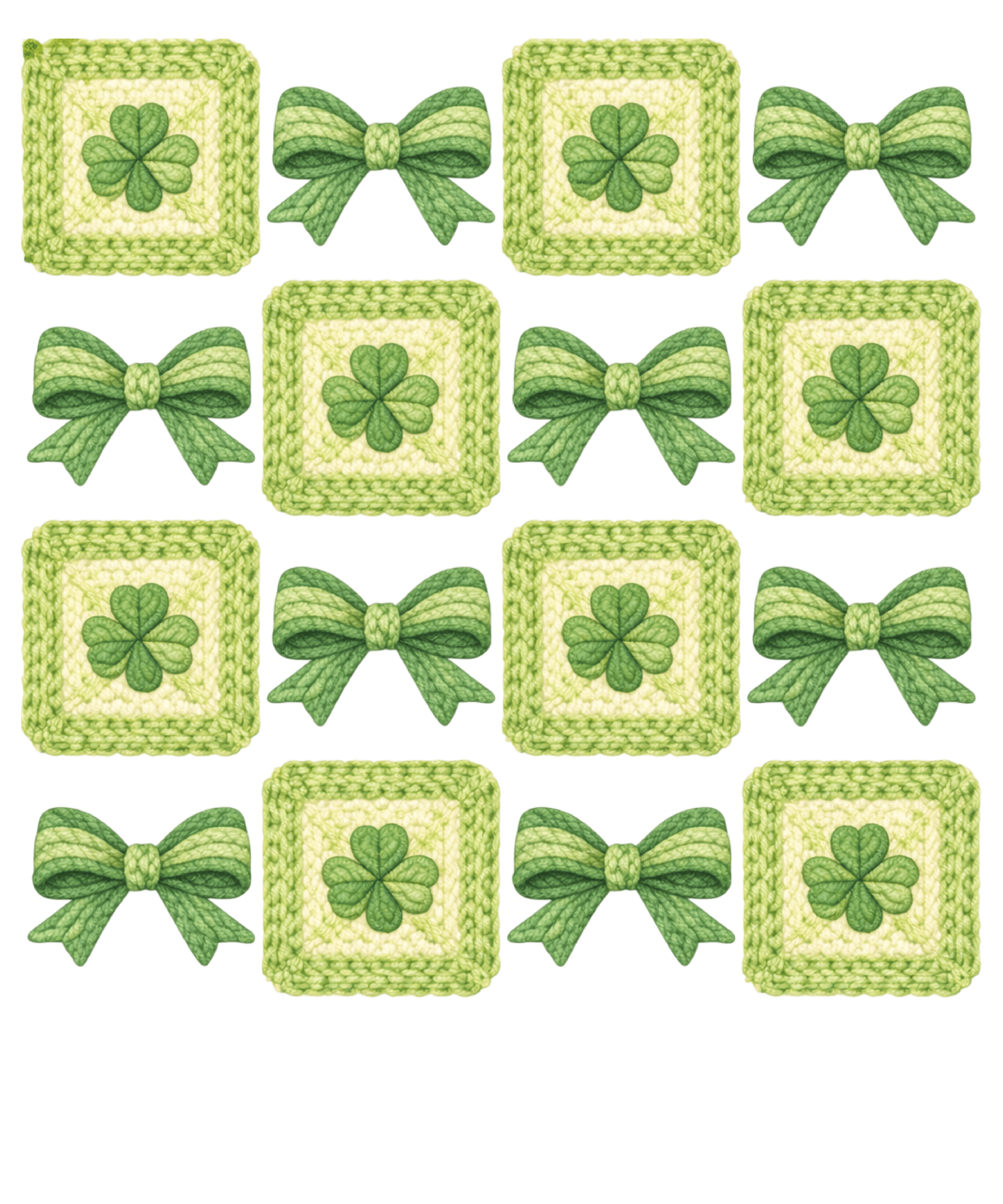 St. Patrick's Day 72 - Knitted Yarn Crochet Patricks Day 138316000 1 (17)