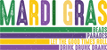 Mardi Gras 226 - 837 Distressed