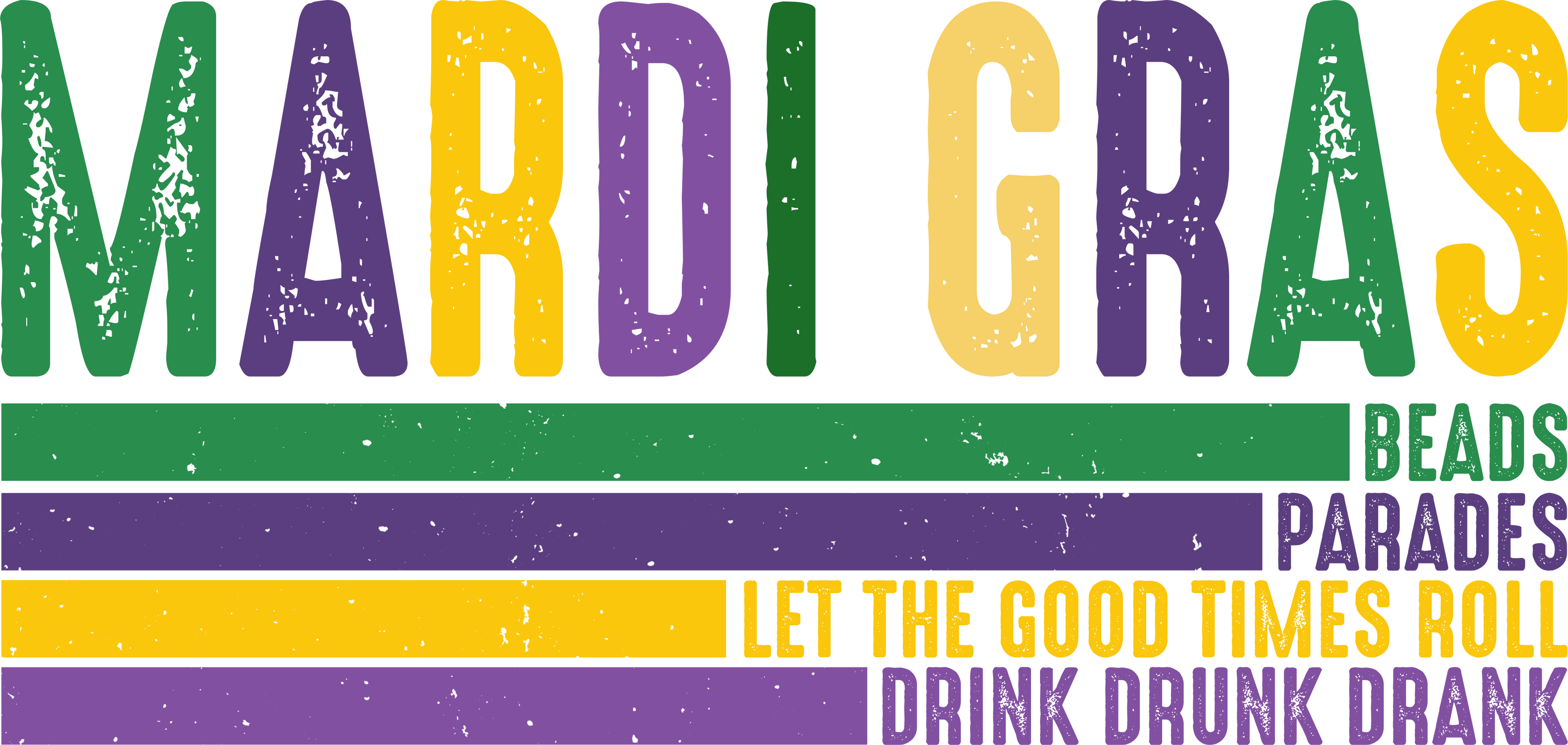 Mardi Gras 226 - 837 Distressed