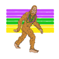 Mardi Gras 566 - Mardi Gras Bigfoot With Beads Svg Mardi Gras Svg Bigfoot Svg Untitled 1 01