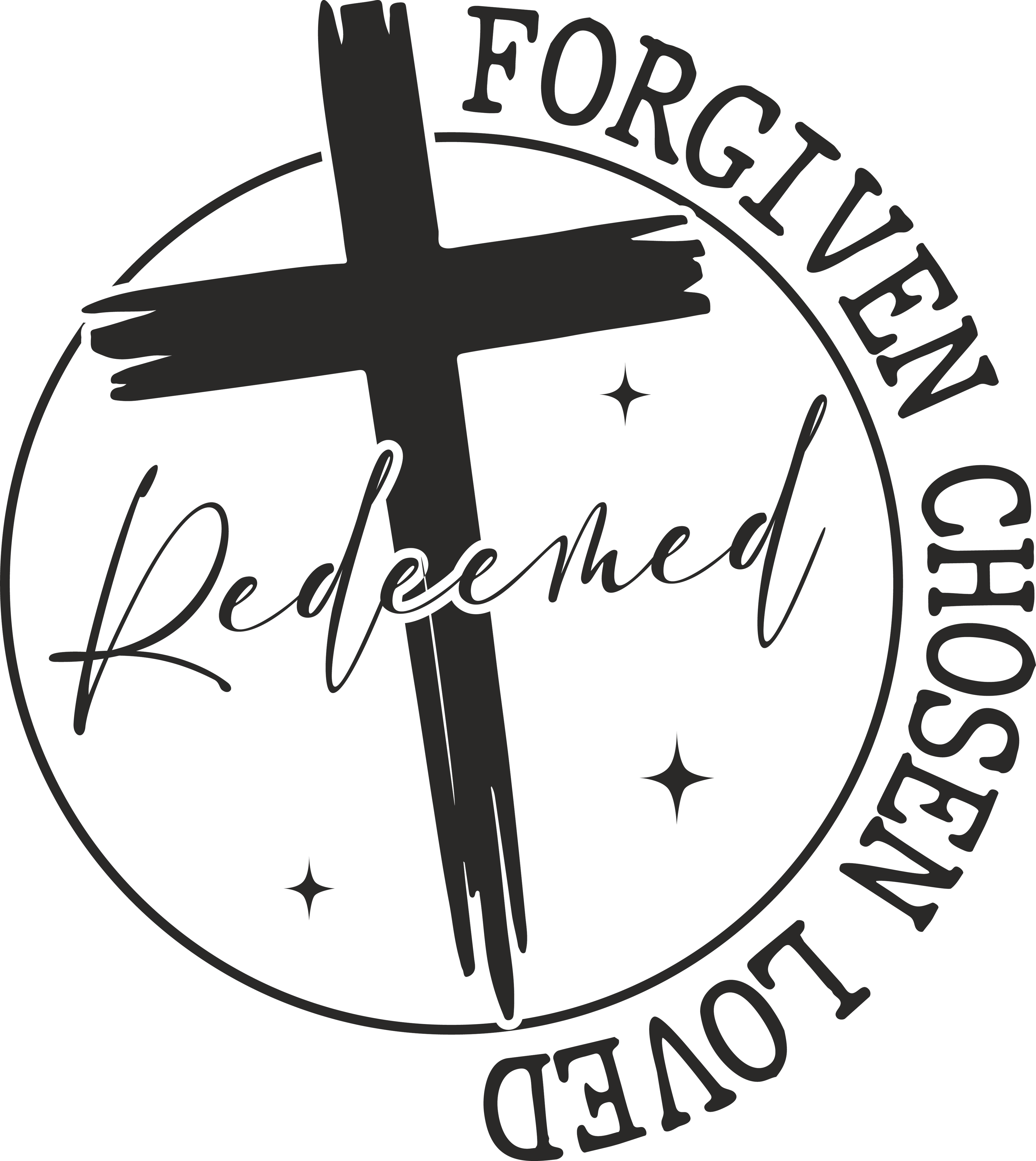 Christian 193 - Forgiven Chosen Loved Redeemed