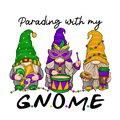 Mardi Gras 577 - Mardi Gras Bundle Mardi Gras Gnome