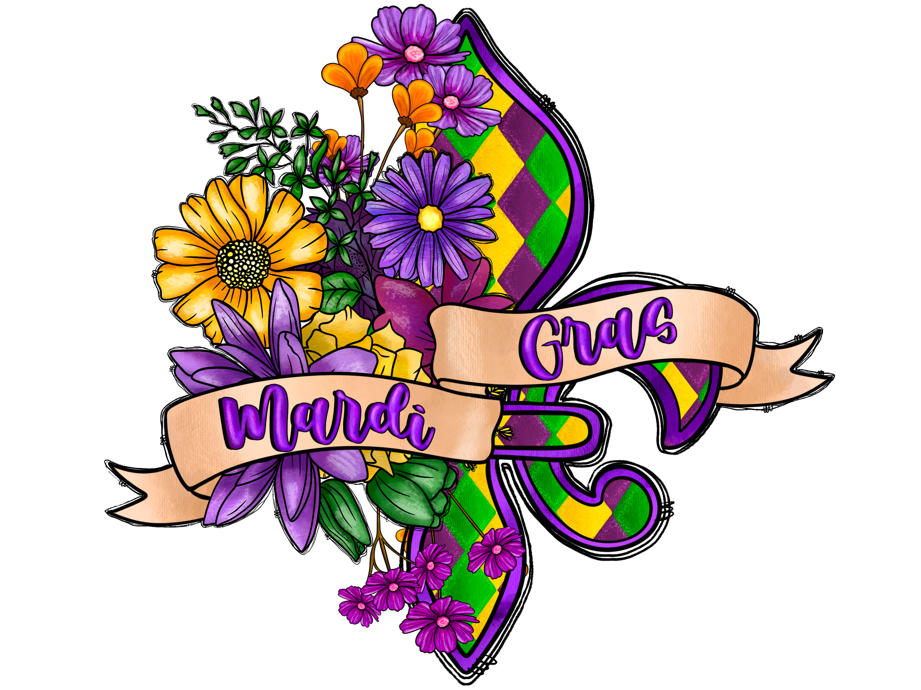 Mardi Gras 782 - Mardigrasflower (1)