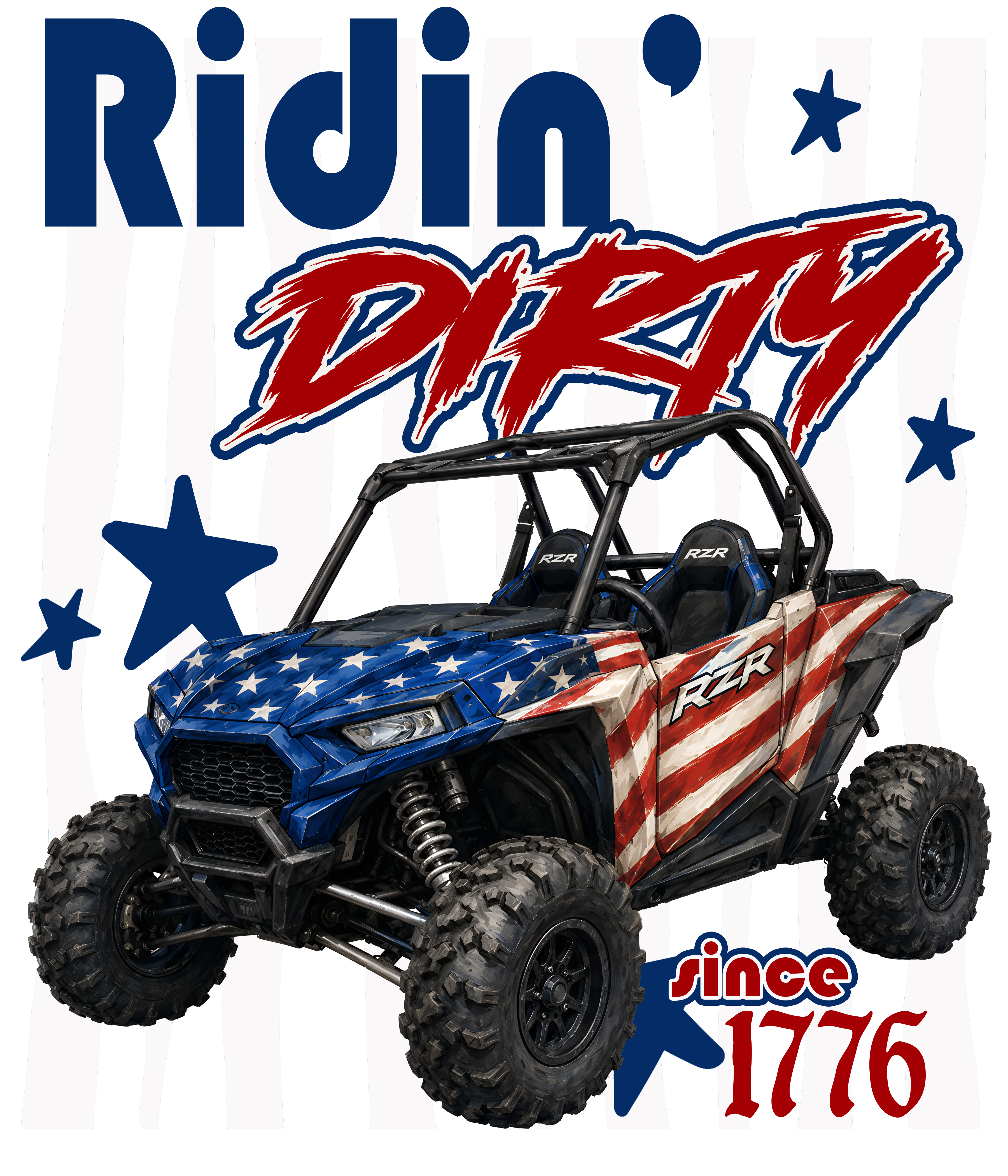 Randomness 1443 - Ridin Dirty  Rzr 2 Door