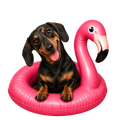 Randomness 503 - Dachshund Float