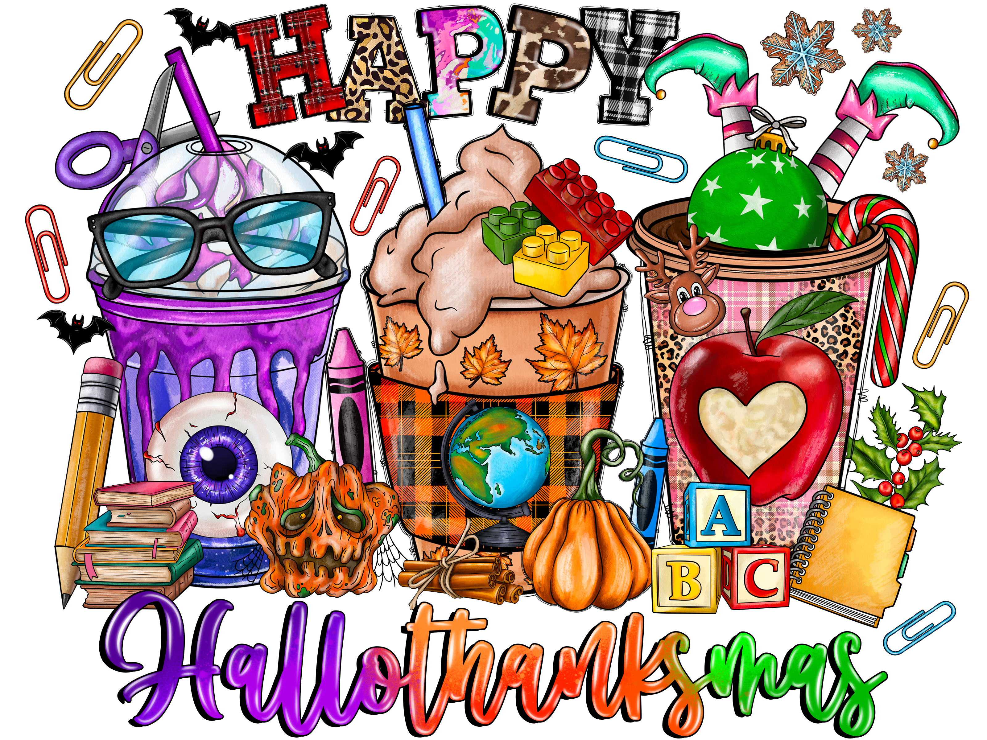 Teacher 313 - Happyhallothankmasteachercoffee