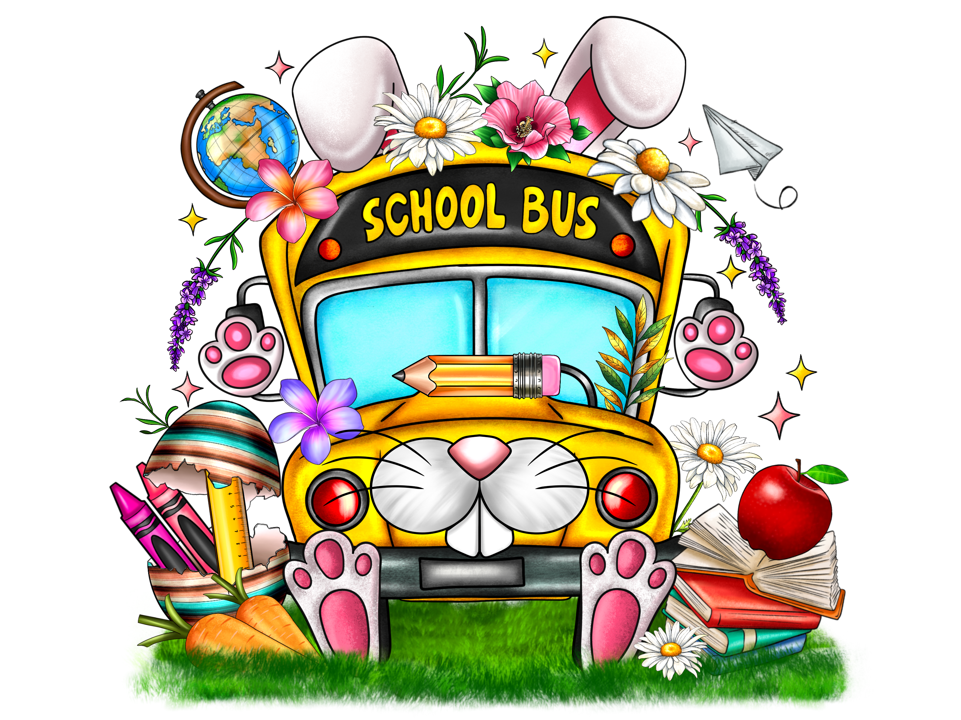 Teacher 221 - Easterschoolbus Kopyası