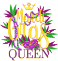 Mardi Gras 649 - Mardi Gras Queen 2019 Fun Costume T Shirt For Men Or Women