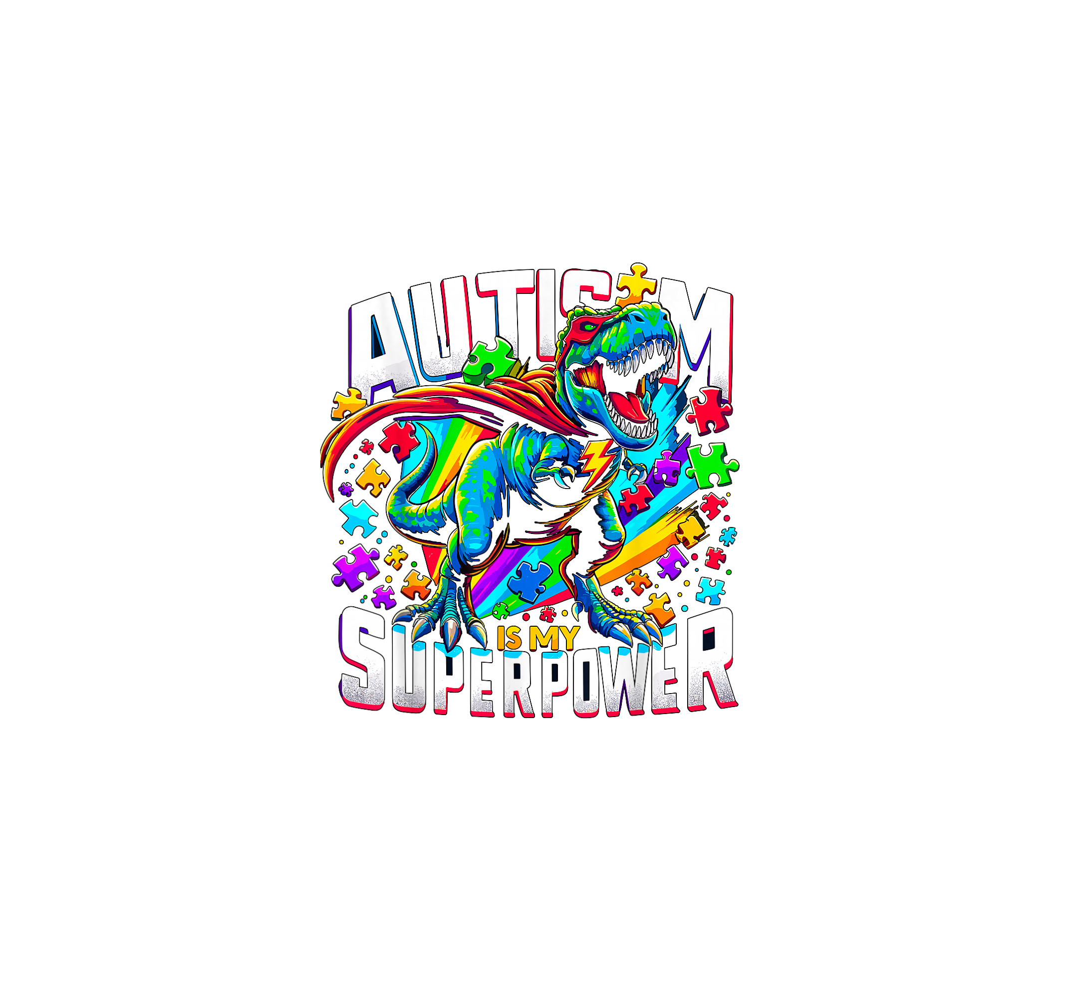 Autism 746 - Copy Of A05 L240414 07 Autism Awareness Puzzle 7