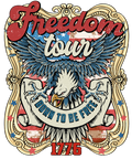 4th of July 425 - Or 02062025 Vtn Retro 4th Of July America Freedom Tour