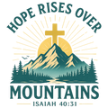 Christian 325 - Hope Rises Over Mountains